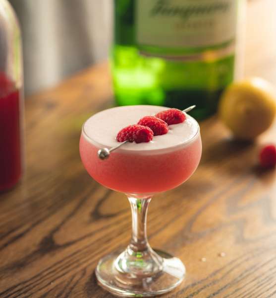 Raspberry-garnish-on-the-Clover-Club